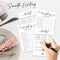 30 Pcs Baby Shower Game Cards - Predictions & Advice Wishes - Minimalism Double-Sided Game Baby Gender Reveal